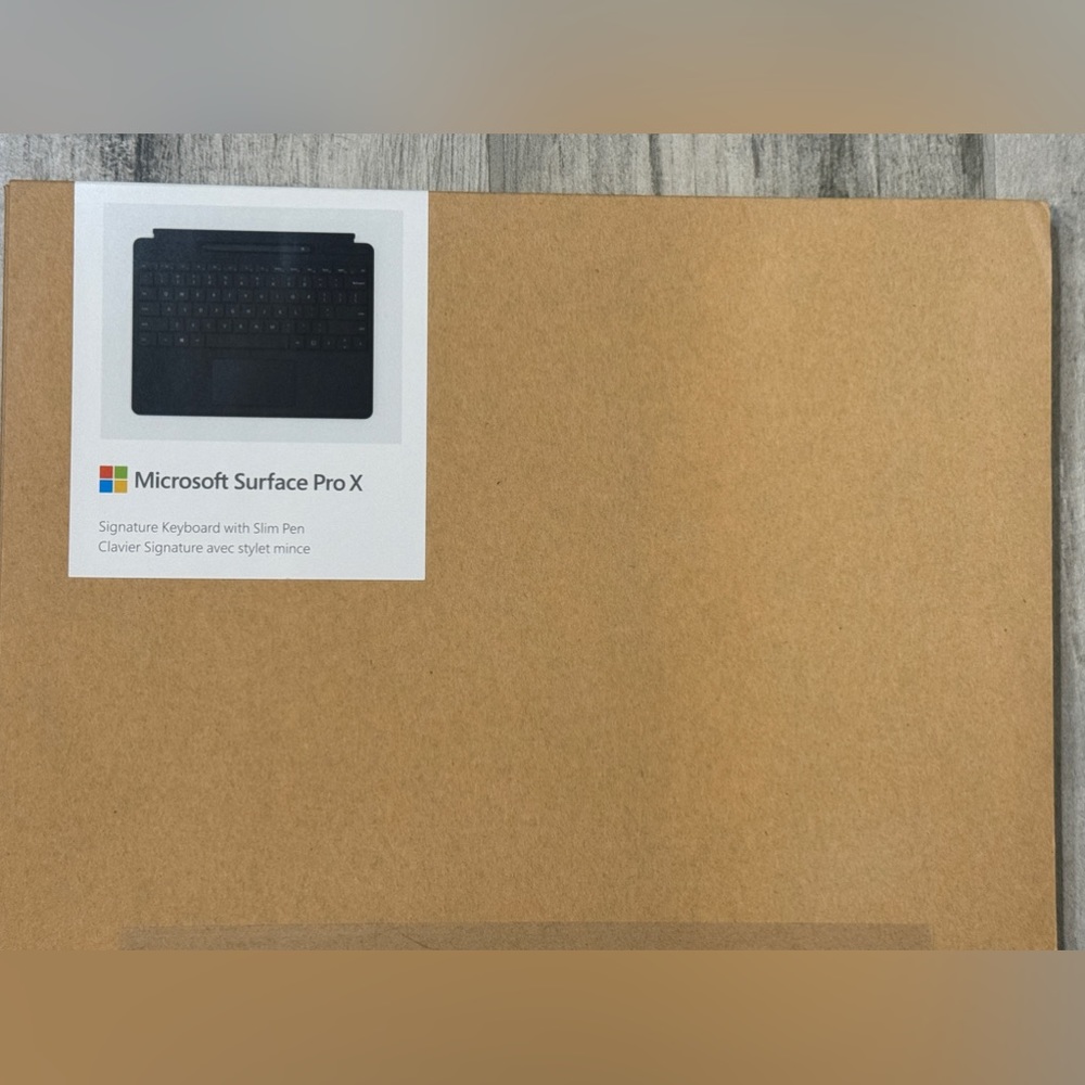 NIB Microsoft Surface Pro X Keyboard with Slim Pen